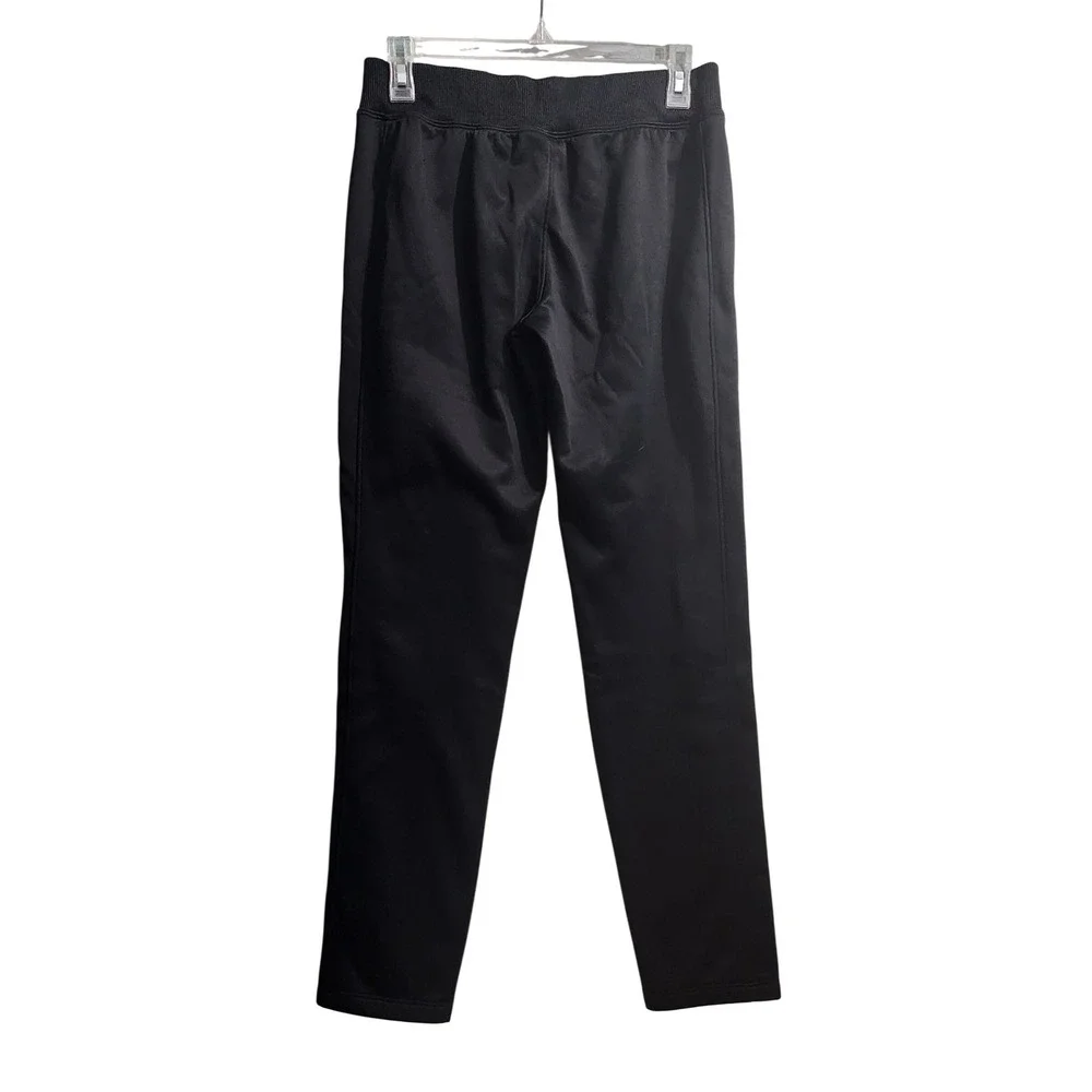 Under Armour Kids Black Loose Fit Athletic Jogger Pants Youth Large YLG
